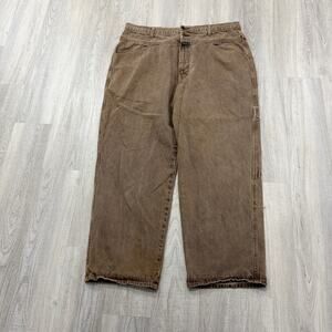 Vintage Marithe Francois Girbaud Jeans Men's 42M (Fits 42x29) Brown Baggy 90s